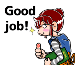 Daily life of Tamaki sticker #6986596