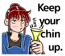 Daily life of Tamaki sticker #6986598