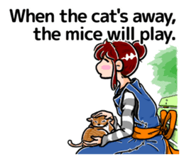 Daily life of Tamaki sticker #6986603