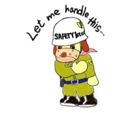 Daily lives of Peko and his friends sticker #6986608