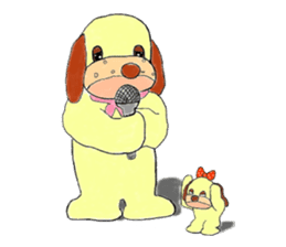 Daily lives of Peko and his friends sticker #6986623