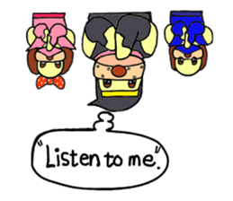Daily lives of Peko and his friends sticker #6986630
