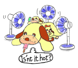 Daily lives of Peko and his friends sticker #6986632