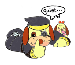 Daily lives of Peko and his friends sticker #6986637