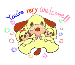 Daily lives of Peko and his friends sticker #6986639