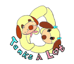 Daily lives of Peko and his friends sticker #6986643