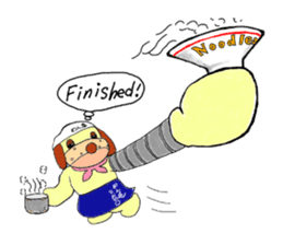 Daily lives of Peko and his friends sticker #6986644