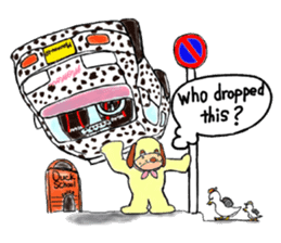 Daily lives of Peko and his friends sticker #6986645