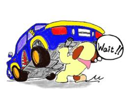 Daily lives of Peko and his friends sticker #6986646