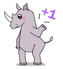 About four+1 animal friends ! sticker #6986648