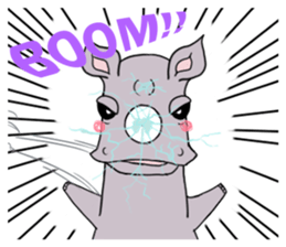 About four+1 animal friends ! sticker #6986654