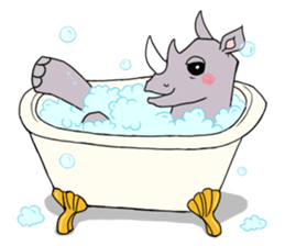 About four+1 animal friends ! sticker #6986655