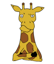 About four+1 animal friends ! sticker #6986658