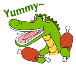 About four+1 animal friends ! sticker #6986663