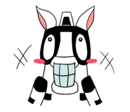 About four+1 animal friends ! sticker #6986665