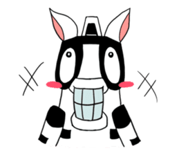 About four+1 animal friends ! sticker #6986665