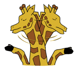 About four+1 animal friends ! sticker #6986666