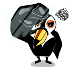 About four+1 animal friends ! sticker #6986668