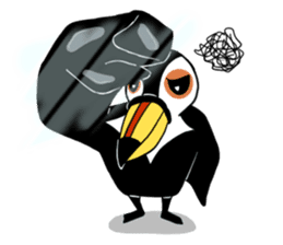 About four+1 animal friends ! sticker #6986668