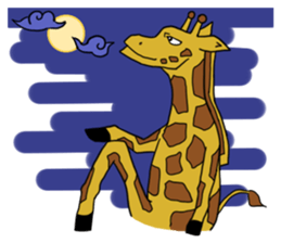 About four+1 animal friends ! sticker #6986670