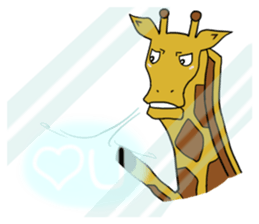 About four+1 animal friends ! sticker #6986674