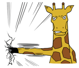 About four+1 animal friends ! sticker #6986678