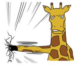 About four+1 animal friends ! sticker #6986678