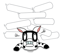 About four+1 animal friends ! sticker #6986681