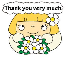 Love Lovely Girl! Hana-chan no.2 Japan sticker #6987048