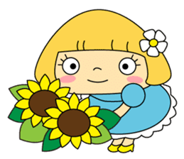 Love Lovely Girl! Hana-chan no.2 Japan sticker #6987050