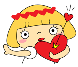 Love Lovely Girl! Hana-chan no.2 Japan sticker #6987056