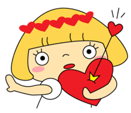 Love Lovely Girl! Hana-chan no.2 Japan sticker #6987056