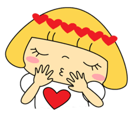 Love Lovely Girl! Hana-chan no.2 Japan sticker #6987059