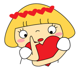 Love Lovely Girl! Hana-chan no.2 Japan sticker #6987063