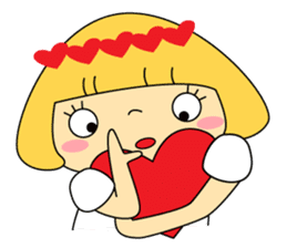 Love Lovely Girl! Hana-chan no.2 Japan sticker #6987063