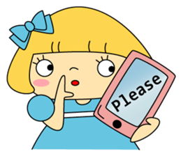 Love Lovely Girl! Hana-chan no.2 Japan sticker #6987064