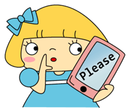 Love Lovely Girl! Hana-chan no.2 Japan sticker #6987064