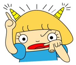 Love Lovely Girl! Hana-chan no.2 Japan sticker #6987077