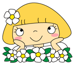 Love Lovely Girl! Hana-chan no.2 Japan sticker #6987080