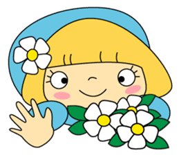 Love Lovely Girl! Hana-chan no.2 Japan sticker #6987082
