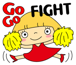 Love Lovely Girl! Hana-chan no.2 Japan sticker #6987083