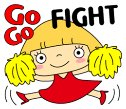 Love Lovely Girl! Hana-chan no.2 Japan sticker #6987083