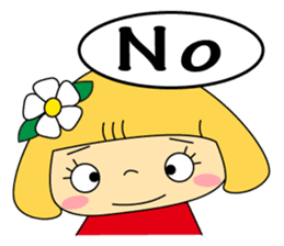 Love Lovely Girl! Hana-chan no.2 Japan sticker #6987084