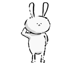 Rabbit superior(English version) sticker #6987102