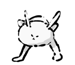 Rabbit superior(English version) sticker #6987122