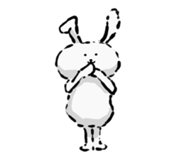 Rabbit superior(English version) sticker #6987124