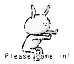 Rabbit superior(English version) sticker #6987132