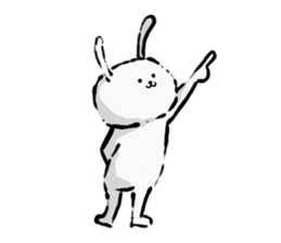 Rabbit superior(English version) sticker #6987138