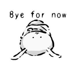 Rabbit superior(English version) sticker #6987142