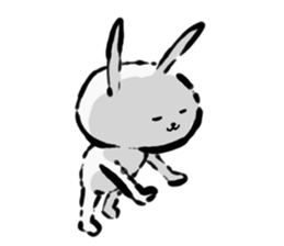 Rabbit superior(English version) sticker #6987148